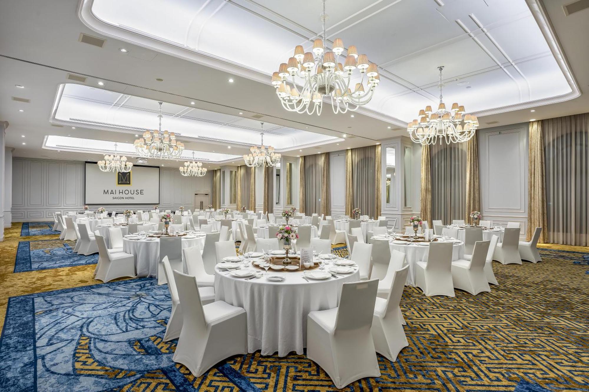Mai House Saigon Hotel Ho Chi Minh-staden Exteriör bild The ballroom