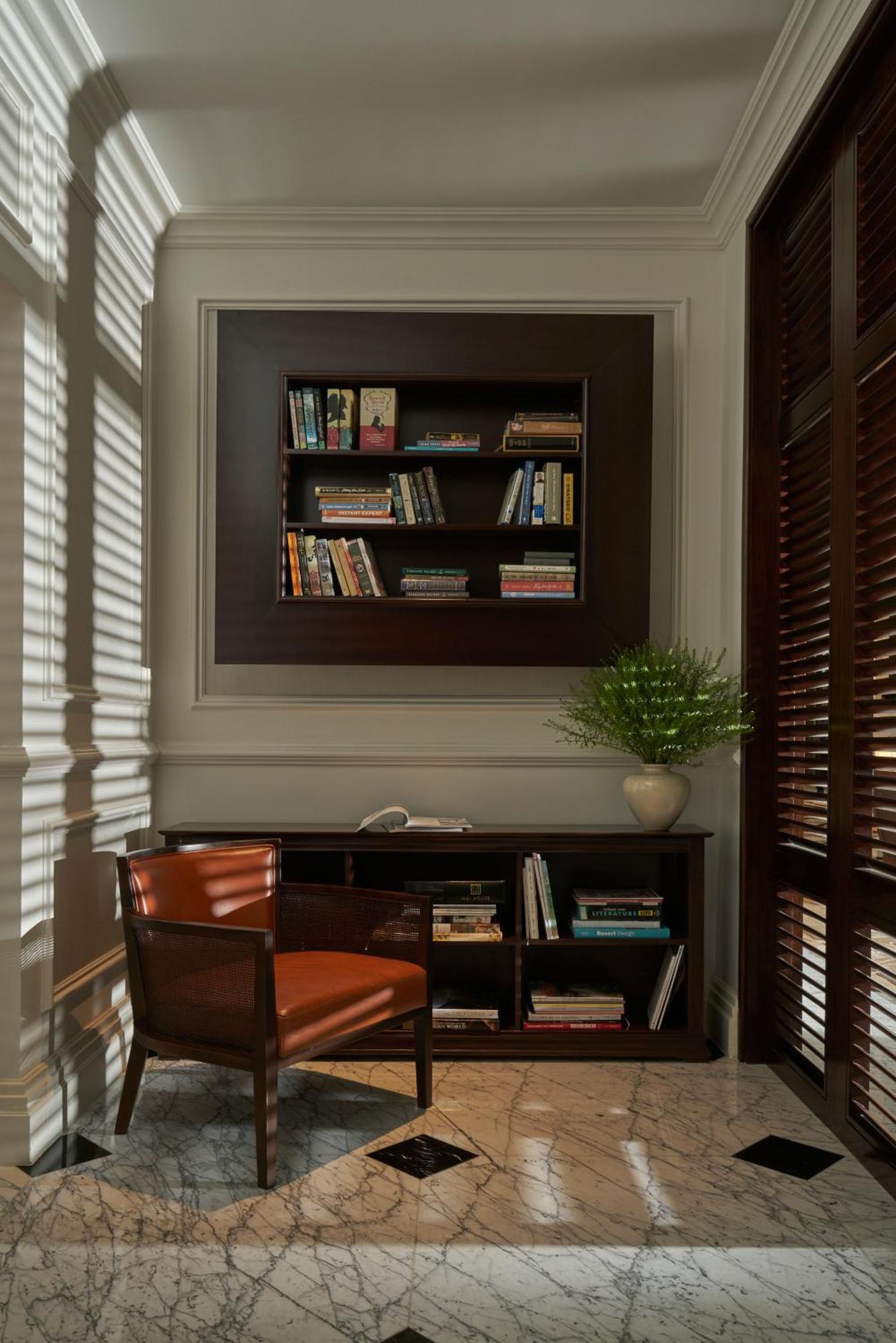Mai House Saigon Hotel Ho Chi Minh-staden Exteriör bild 3D rendering of a library
